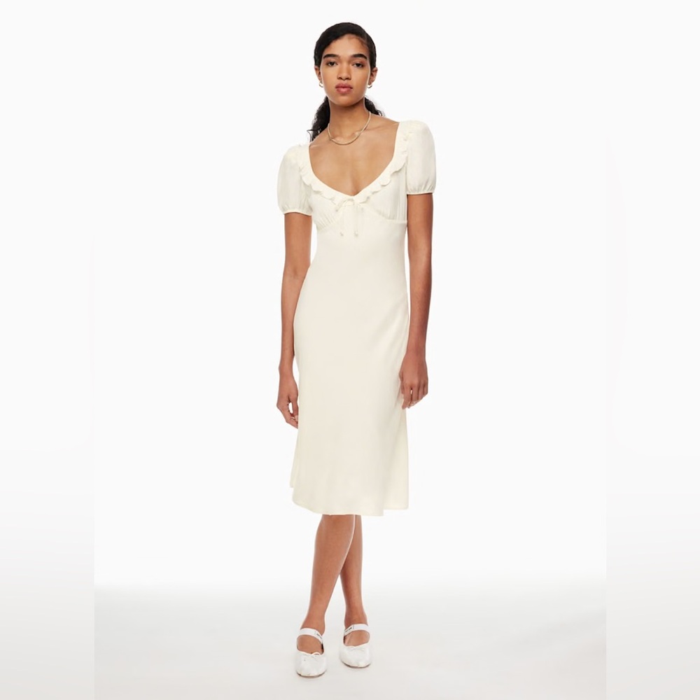 Aritzia Sunday Best Letti Dress, Whisper White - Picture 8 of 16